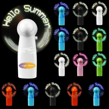 Led Flashing Message Fan