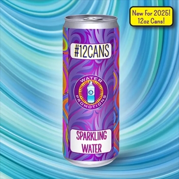 12oz. Sparkling Water In Slim Recyclable Aluminum Can