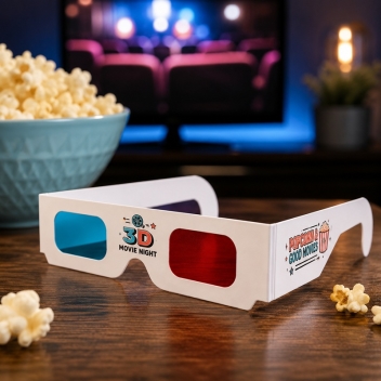 Paper 3d/anaglyph Glasses