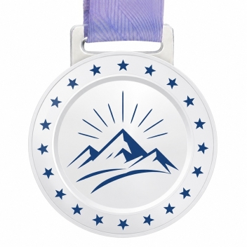 Round Glass Medal