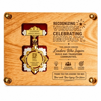 Wooden Display Badge