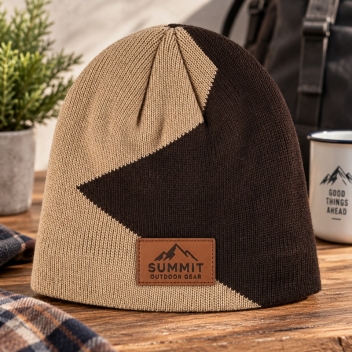 Geo Block Beanies