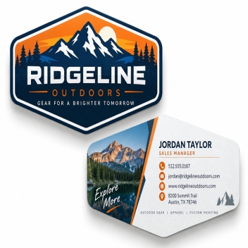 Custom Shaped Business Cards