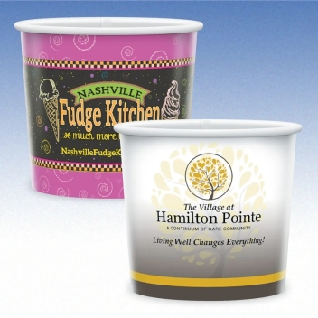 Custom Paper Ice Cream Cups