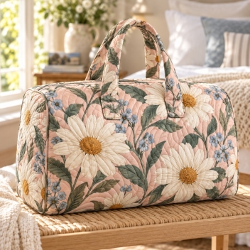 Quilted Weekender Bag