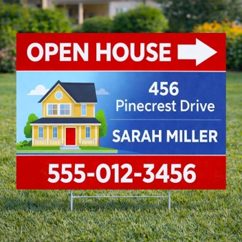 Custom 18" X 24" Yard Signs