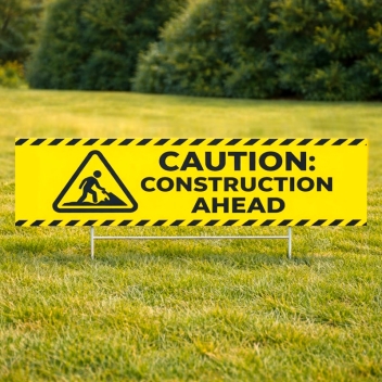 Custom 6" X 24" Yard Signs