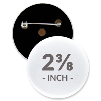 2 3/8 Inch Round Custom Buttons