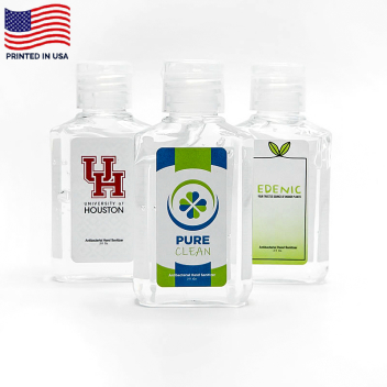 2 Oz Full Color Label Promotional Hand Sanitizers
