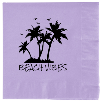 Summer Beach Vibes 2ply Economy Beverage Napkins Style 139100