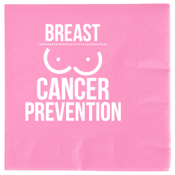 National Bullying Prevention Month Breast Cancer 2ply Economy Beverage Napkins Style 113335