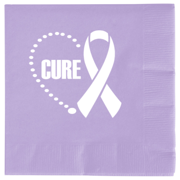 National Bullying Prevention Month Cure 2ply Economy Beverage Napkins Style 113330