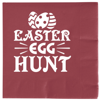 Happy Easter Day Egg Hunt 2ply Economy Beverage Napkins Style 104415