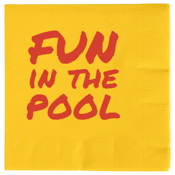 Pool Party Fun In The 2ply Economy Beverage Napkins Style 105982