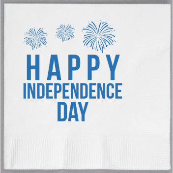 Fourth Of July A P Independence Day 2ply Economy Beverage Napkins Style 107666
