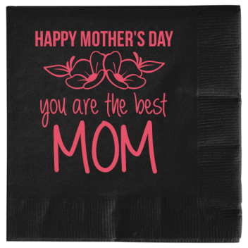 Mother Day Happy Mothers You Are Best Mom 2ply Economy Beverage Napkins Style 105823