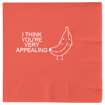 Valentines Day Think Youre Very Appealing 2ply Economy Beverage Napkins Style 101623