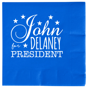 John Delaney President For 2ply Economy Beverage Napkins Style 109630