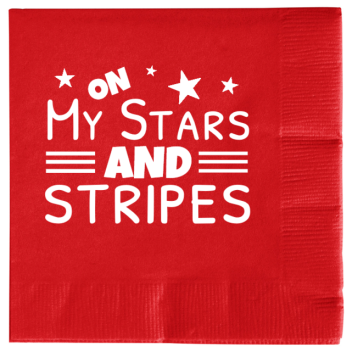 Fourth Of July My Stars Stripes And On 2ply Economy Beverage Napkins Style 137021