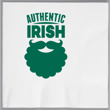 Saint Patricks Day 2ply Economy Beverage Napkins Style 102098