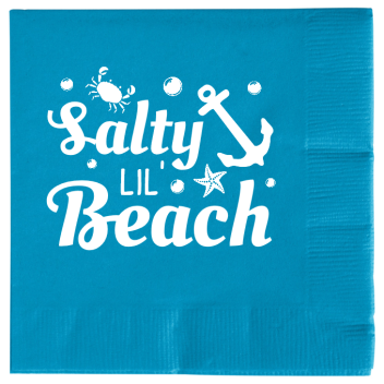 Summer Salty Beach Lil 2ply Economy Beverage Napkins Style 139705