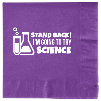 Back To School Stand Im Going Try Science 2ply Economy Beverage Napkins Style 139132