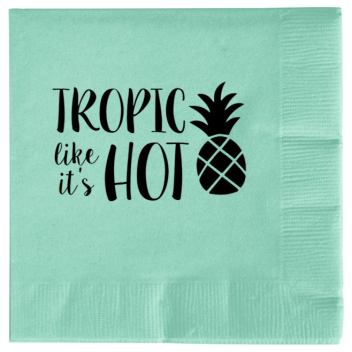 Summer Tropic Hot Like Its 2ply Economy Beverage Napkins Style 139099