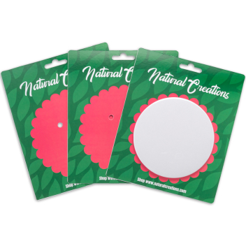 3.5" Round X 1 Button Packs