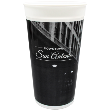 32oz Full Color Wrap Stadium Cups