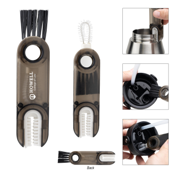3-in-1 Cup Lid Gap Cleaning Brush Set