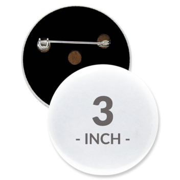 3 Inch Round Custom Buttons