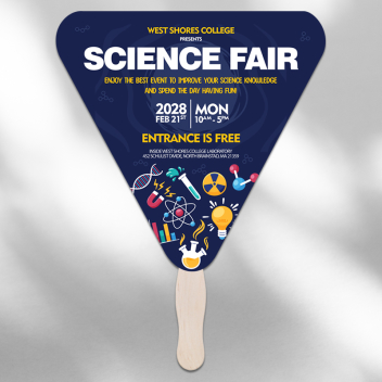 Triangle Hand Fans