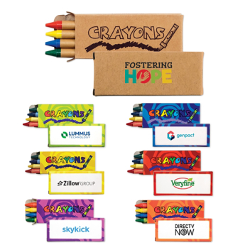 4 Pack Of Crayons