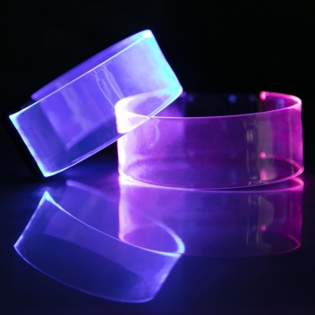 Custom Printed Led Magnetic Wristband Bracelet