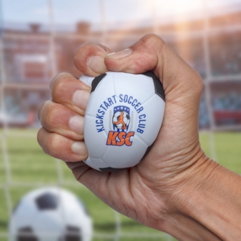 Custom Soccer Stress Balls