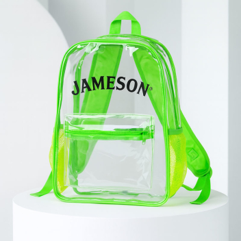 Pocket Clear Plastic Backpacks