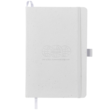 5.5&quot; X 8.5&quot; Fsc&#174; Recycled Seed Paper Bound Journal