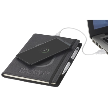 5.5 X 8.5 Fsc® Mix Walton Wireless Charging Journa