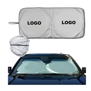 59 X 27.5 Inch Full Color Square Silver Coating Car Sunshades