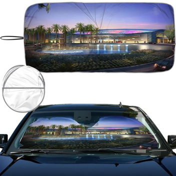 59 X 27.5 Inch Sublimation Full Color Car Sunshades