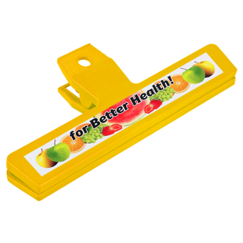 6" Bag Clip - 4c Process Digital