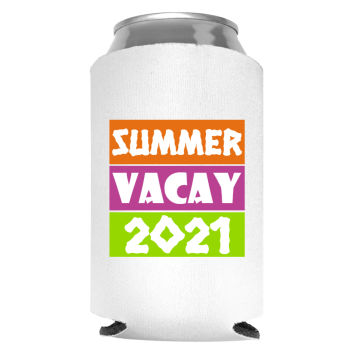 Summer Season Full Color Foam Collapsible Coolies Style 135314