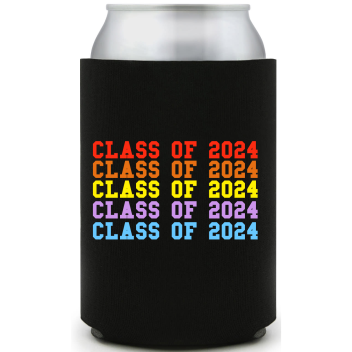 Graduation 2024 Full Color Foam Collapsible Coolies Style 134856