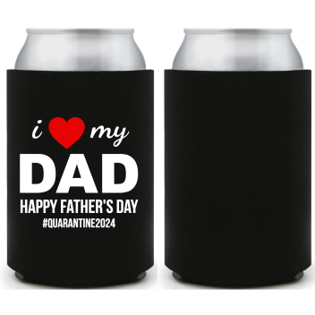 Father's Day Full Color Foam Collapsible Coolies Style 119289