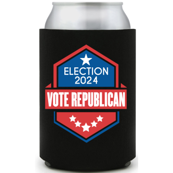 Political Full Color Foam Collapsible Coolies Style 112965