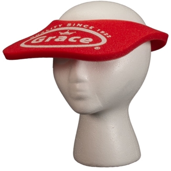 10 Inch Basic Novelty Foam Visor