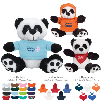 8 &frac12;" Big Paw Panda