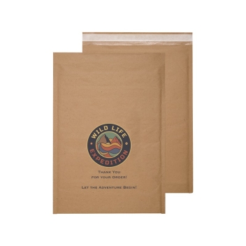 9.5 X 14.25 Inch Natural Kraft Padded Paper Mailers