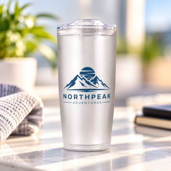 22oz Frosted Double Wall Tumbler