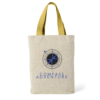 Cotton Chambray Tote Bag